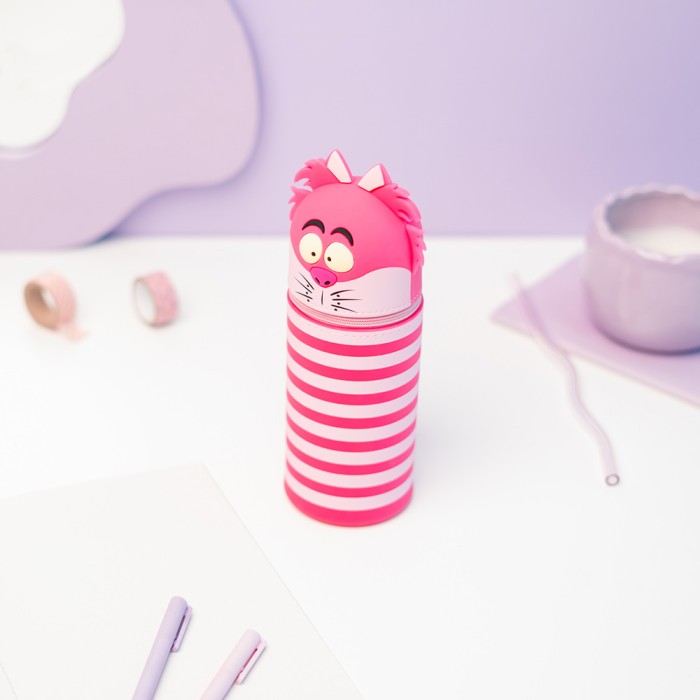 Κασετίνα Σιλικόνης 3D 18εκ DISNEY Alice in Wonderland Cheshire Cat