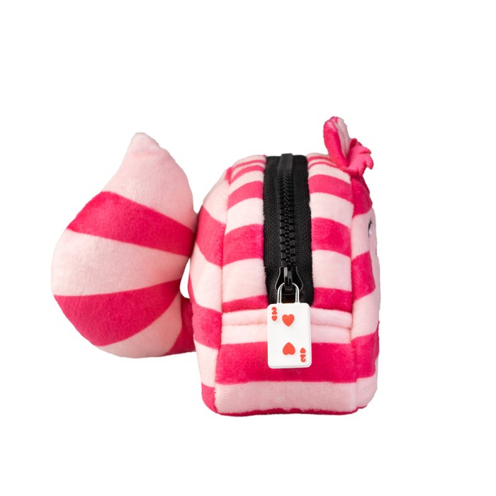 Κασετίνα Λούτρινη Μισοφέγγαρο 20εκ DISNEY Alice in Wonderland Cheshire Cat