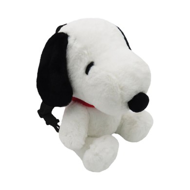 Τσάντα Πλάτης Λούτρινη 28εκ SNOOPY