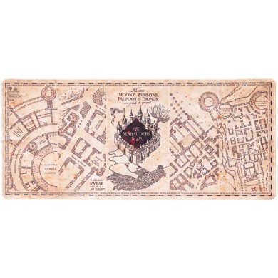 Gaming Pad XL 35Χ80εκ HARRY POTTER Marauder's Map