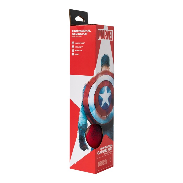 Gaming Pad XL 35Χ80εκ MARVEL CAPTAIN AMERICA