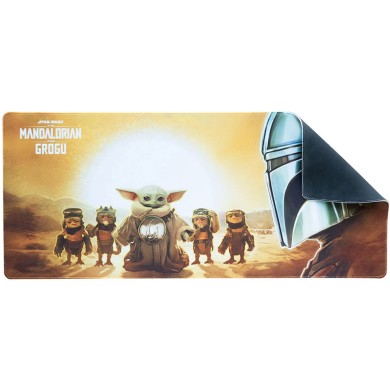 Gaming Pad XL 35Χ80εκ STAR WARS THE MANDALORIAN AND GROGU