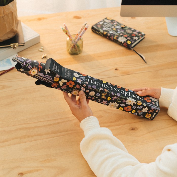 Mouse Pad XL 60Χ35εκ SLEEPLESS GARDEN Vegan Leather