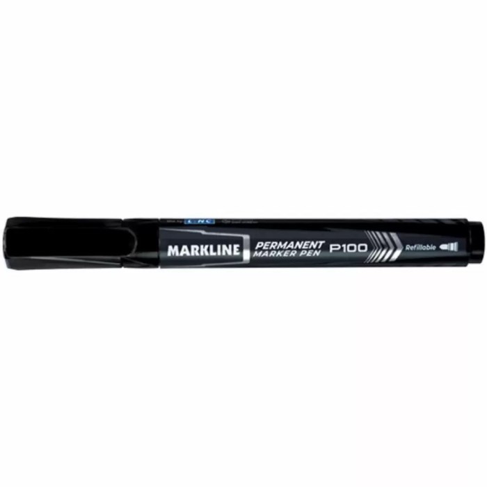 Μαρκαδόρος LINC Markline/μαύρος 10τμχ