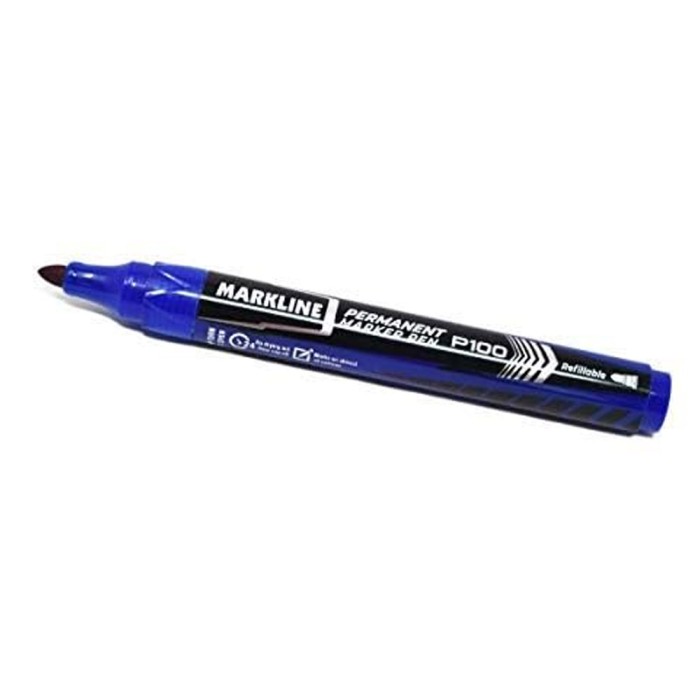 Μαρκαδόρος LINC Markline/μπλε 10τμχ