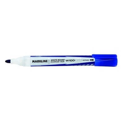 Μαρκαδόρος Ασπροπίνακα LINC Markline/μπλε 10τμχ