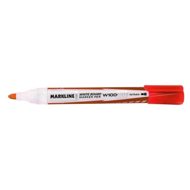 Μαρκαδόρος Ασπροπίνακα LINC Markline/κόκκινο 10τμχ