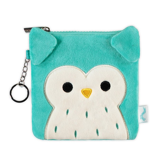 Λούτρινο Πορτοφόλι SQUISHMALLOWS Winston the Teal Owl