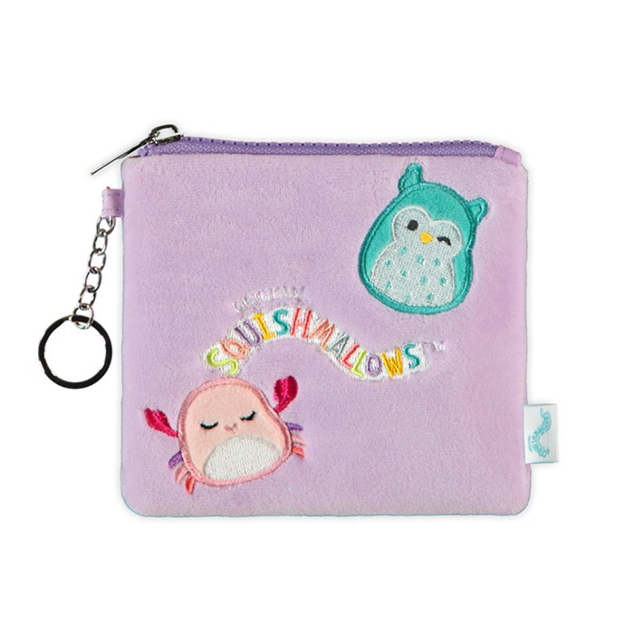 Λούτρινο Πορτοφόλι SQUISHMALLOWS Mixed Lilac