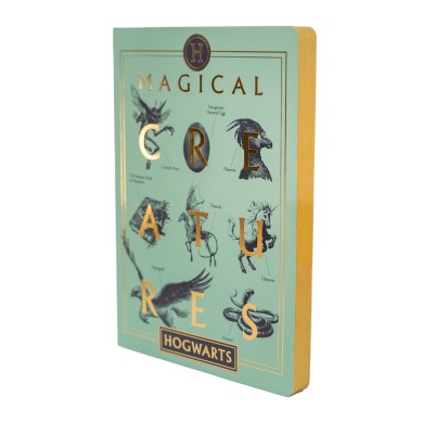 Σημειωματάριο A5 HARRY POTTER Magical Creatures