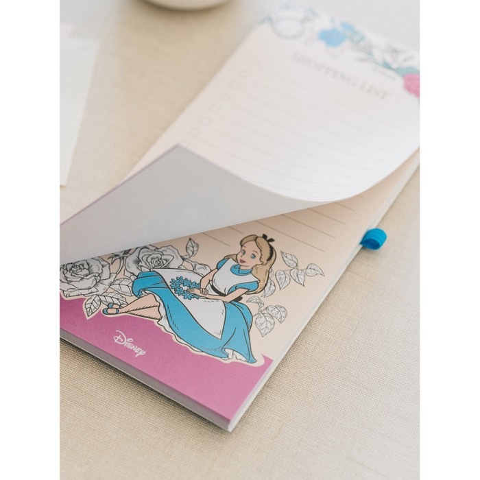 Μπλοκ Σημειώσεων 65φ με Μαγνήτη & Μολύβι DISNEY Alice in Wonderland