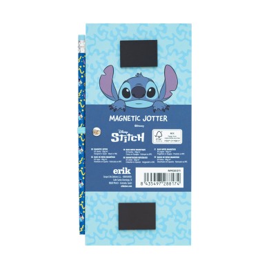 Μπλοκ Σημειώσεων 65φ με Μαγνήτη & Μολύβι DISNEY Stitch Tropical