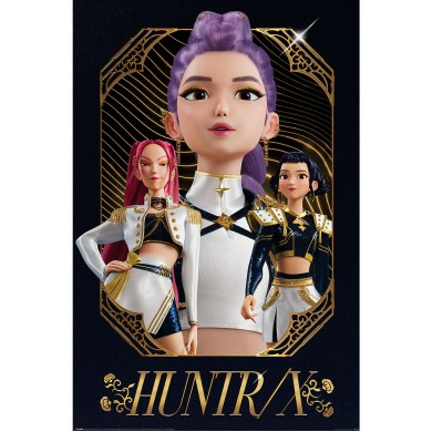 Αφίσα 61Χ91,5εκ K-POP DEMON HUNTERS HUNTR/X Golden