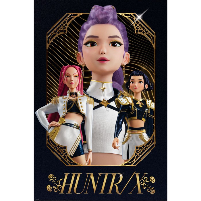 Αφίσα 61Χ91,5εκ K-POP DEMON HUNTERS HUNTR/X Golden