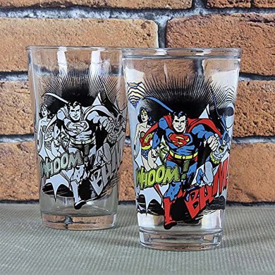 Ποτήρι με Αλλαγή Χρώματος 450ml DC COMICS