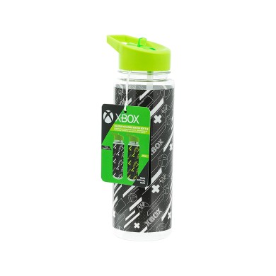 Μπουκάλι Πλαστικό που Αλλάζει ΧΡΩΜΑ 650ml XBOX Logo