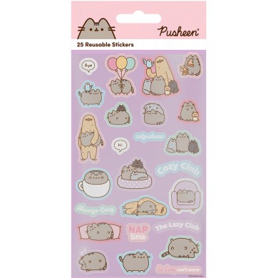 Επαναχρησιμοποιήσιμα Αυτοκόλλητα PUSHEEN