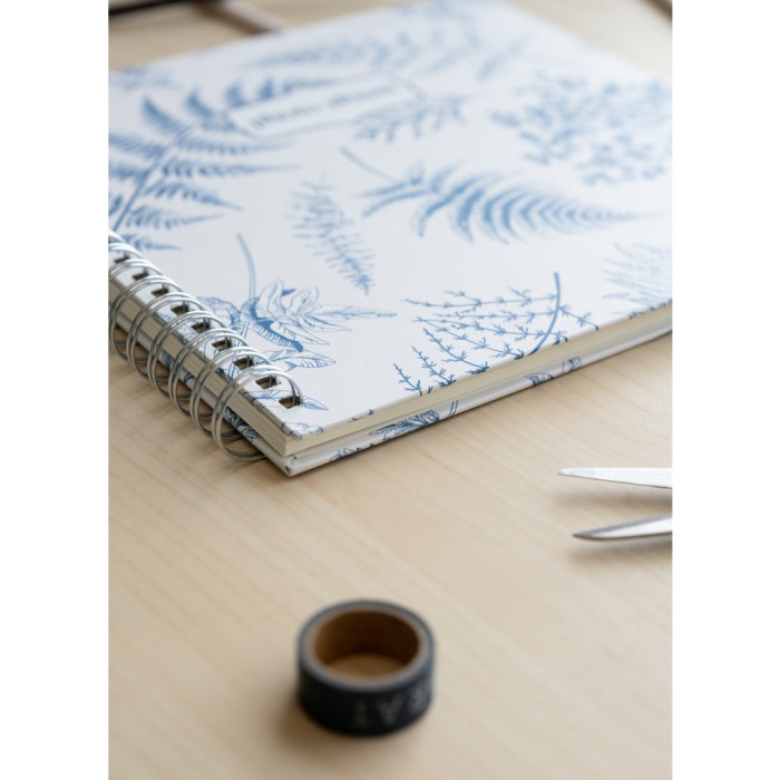 Φωτο-Άλμπουμ Scrapbook 25X25εκ 40 Φύλλα BLUE NATURE
