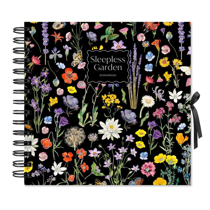 Φωτο-Άλμπουμ Scrapbook 25X25εκ 40 Φύλλα SLEEPLESS GARDEN