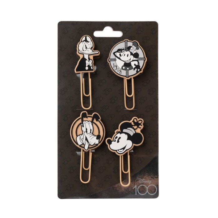 Σετ 4 Συνδετήρες DISNEY 100th Anniversary Mickey Mouse