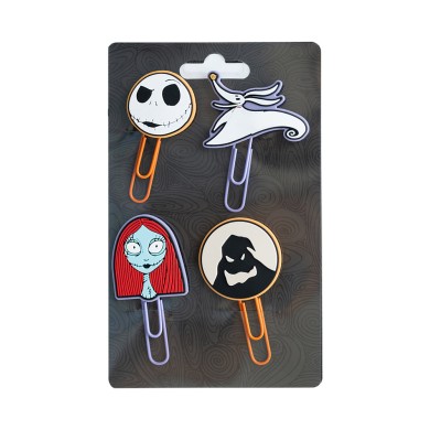 Σετ 4 Συνδετήρες DISNEY The Nightmare Before Christmas