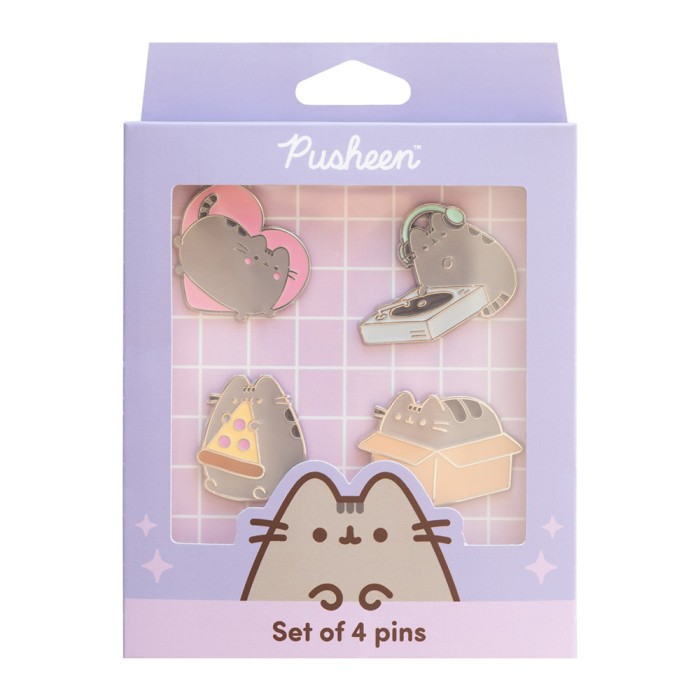 Σετ 4 Κονκάρδες PUSHEEN