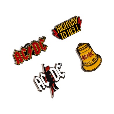 Σετ 4 Κονκάρδες AC/DC