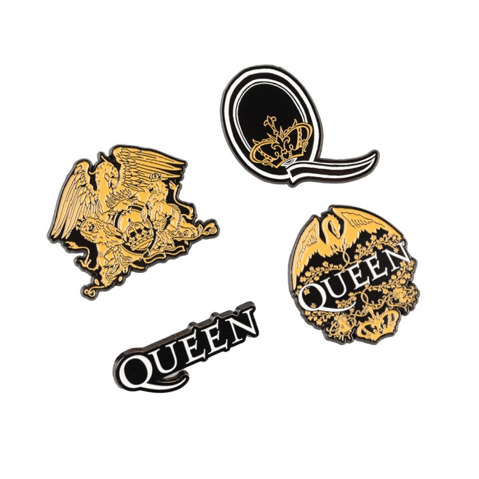 Σετ 4 Κονκάρδες QUEEN