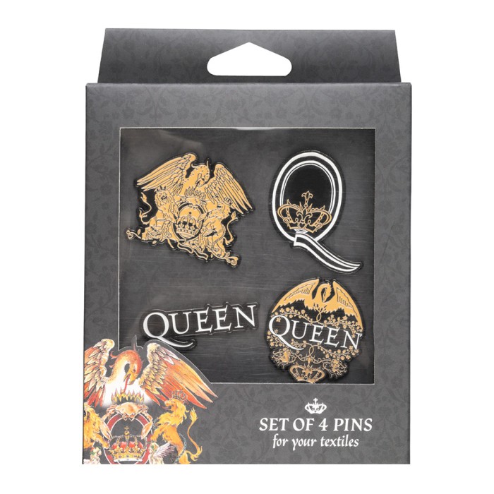 Σετ 4 Κονκάρδες QUEEN