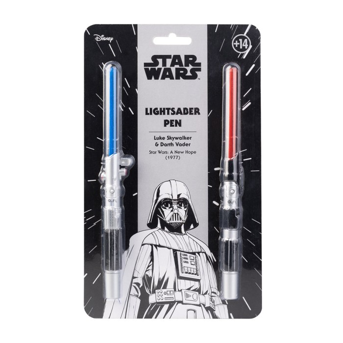Σούπερ Σετ με 2 Στυλό-Φωτόσπαθα STAR WARS Luke Skywalker & Darth Vader