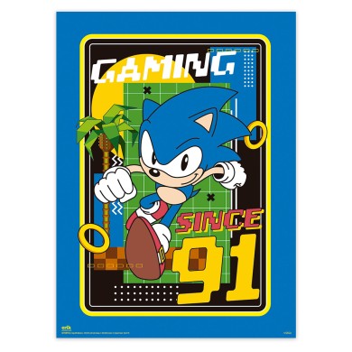 Σετ με 2 Μίνι-Αφίσες 38Χ52εκ SONIC THE HEDGEHOG