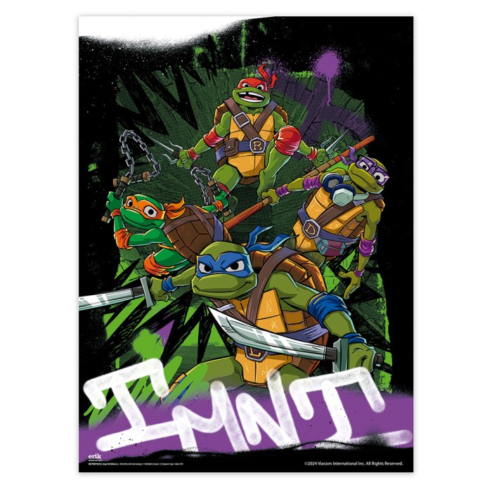 Σετ με 2 Μίνι-Αφίσες 38Χ52εκ TEENAGE MUTANT NINJA TURTLES