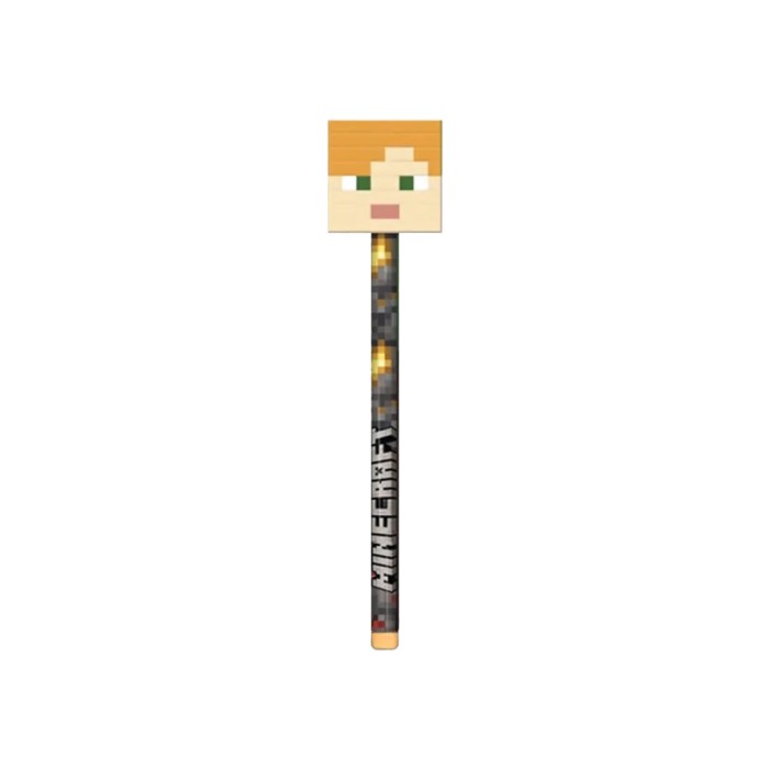 Στυλό με Topper σε Σταντ 24 τεμ. MINECRAFT