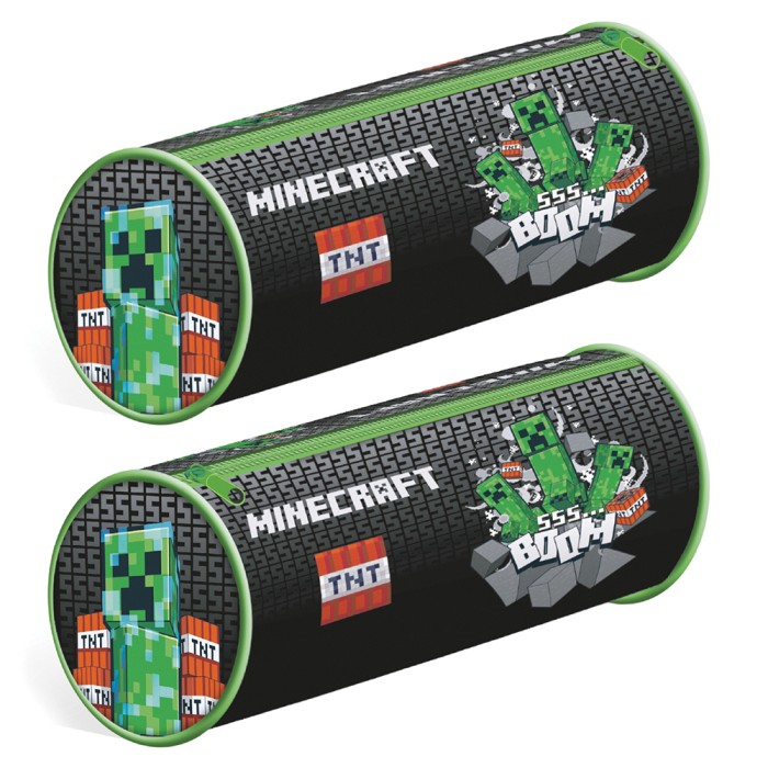 Κασετίνα Βαρελάκι MINECRAFT Boom
