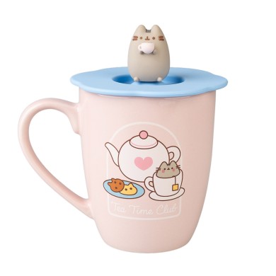 Premium Κούπα 350ml με Καπάκι PUSHEEN