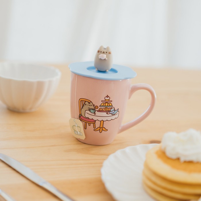 Premium Κούπα 350ml με Καπάκι PUSHEEN