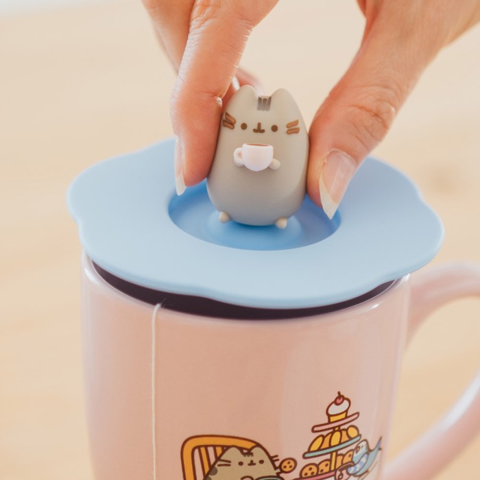 Premium Κούπα 350ml με Καπάκι PUSHEEN