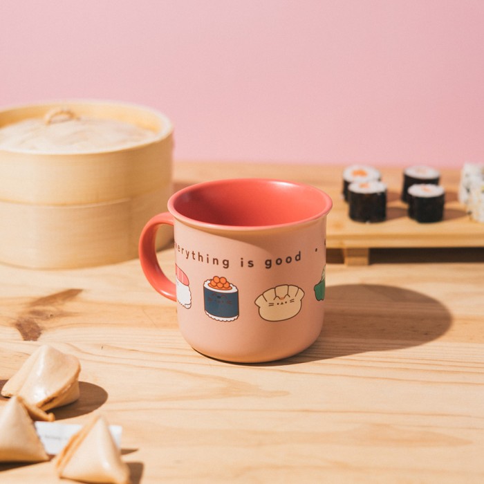 Premium Κούπα 350ml PUSHEEN Sushi Roll