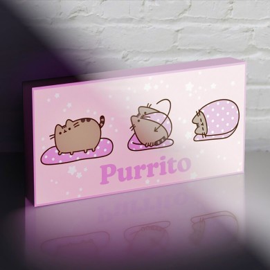 Φωτιστικό Καμβάς PUSHEEN Purrito
