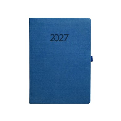 Ημερολόγιο Ημερήσιο Δεμένο PU 2027 15Χ21 Συσκ 5 Χρώματα Μιξ