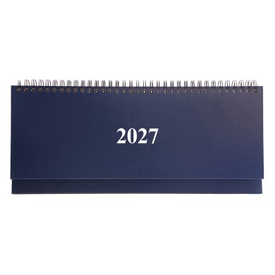 Πλάνο Εβδομαδιαίο 2027 30Χ13 Σπιράλ Μπλε