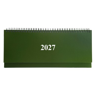 Πλάνο Εβδομαδιαίο 2027 30Χ13 Σπιράλ Πράσινο