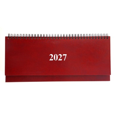 Πλάνο Εβδομαδιαίο 2027 30Χ13 Σπιράλ Κόκκινο