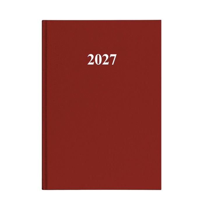Ημερολόγιο Εβδομαδιαίο Δεμένο 2027 17Χ24 Συσκευασία 5 Χρώματα Κλασικά