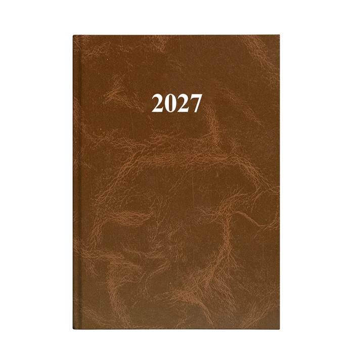 Ημερολόγιο Εβδομαδιαίο Δεμένο 2027 17Χ24, Χρώματα Μάρμαρο, Συσκευασία 5τμχ