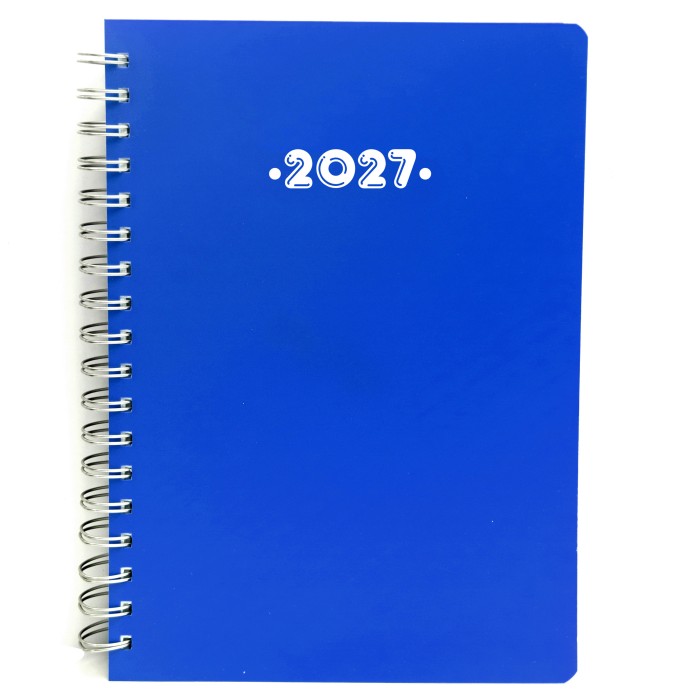 Ημερολόγιο Ημερήσιο PP 2027 ΣΠΙΡΑΛ 21Χ29 Μπλε