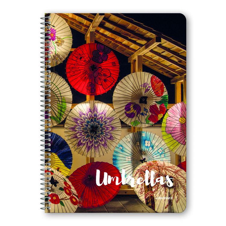 UMBRELLAS Wirelock Notebook B5/17Χ25