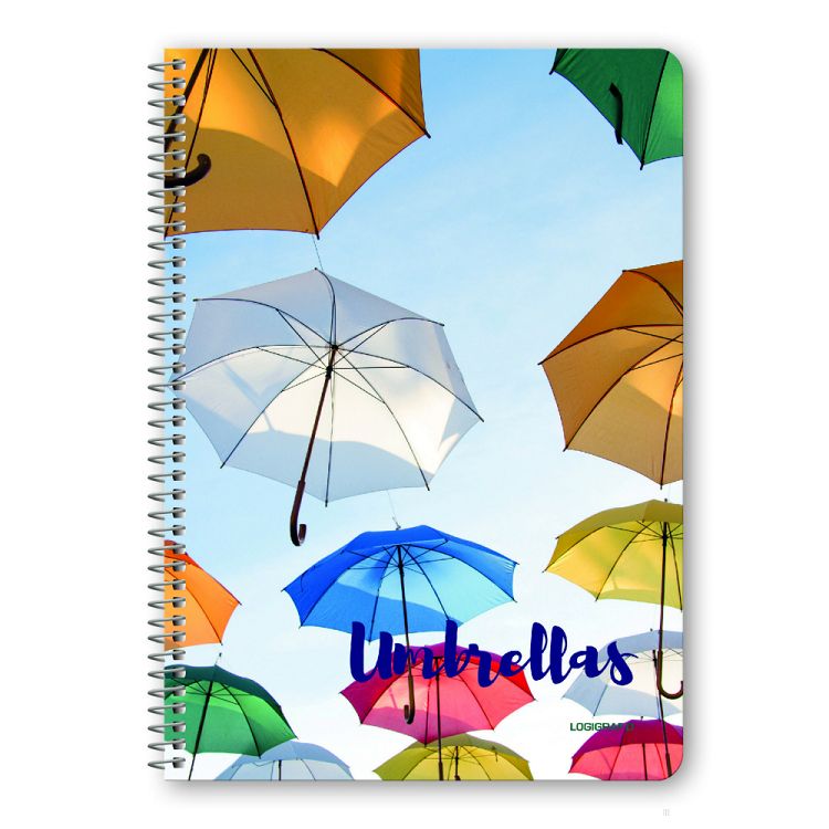 UMBRELLAS Wirelock Notebook A4/21Χ29