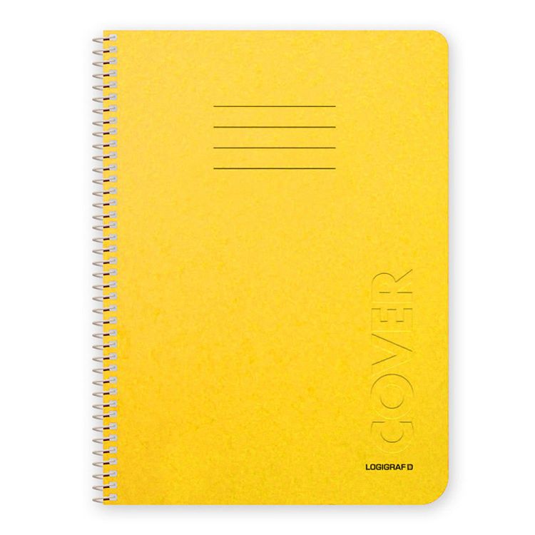 COVER Wirelock Notebook A4/21Χ29 10 colors