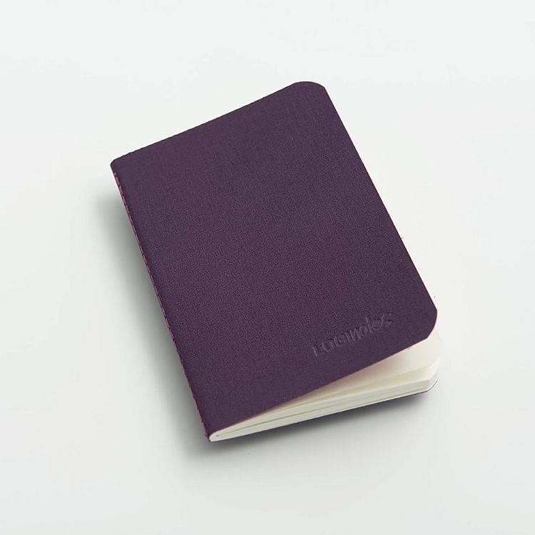 Loginotes, Fαbric Line, 9Χ14, dark purple